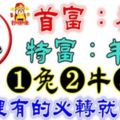 7月：你家裡有生肖【虎羊鼠兔牛蛇】嗎？家裡有的就有運