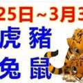 12生肖一周運勢（3月25日~3月31日）