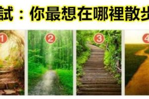 準到爆！【心理測驗】你最想在哪裡散步？測出別人眼中你的性格！