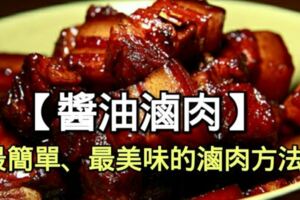 【簡單醬油滷肉】最最美味的滷肉做法！