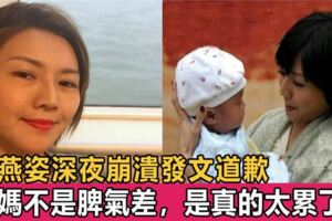 孫燕姿深夜崩潰發微博：情緒穩定的女人，對家庭有多重要？