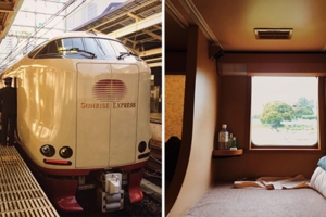 躺著在日本旅行！末代「寢台列車」外表超復古　內在看見豪華旅館裝潢