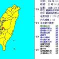 阿裡山地震規模4.1雲林古坑震度4級