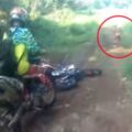 機車騎士在印尼叢林遇見「謎樣生物」，向前追去後驚見詭異情況…片段畫面流出引爆網友熱議