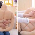 來找歐巴陪睡囉～　韓國最新「男友午安枕」六塊肌抱起來94有安全感！