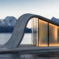 上廁所還能欣賞極光！　「世界最美公廁」落腳挪威海濱