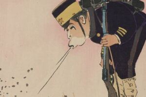 一組有趣的甲午戰爭日本彩色漫畫，看看就好(圖8張)