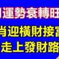 10月運勢衰轉旺，3生肖迎橫財接富貴，成功走上發財路