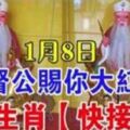 8大生肖，1月8日拿督公賜你大紅包，【快接住】接了19年一整年發發發