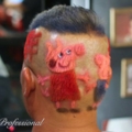 豬年「佩佩豬」上身！　他砸8500換髮型超酷迎新春