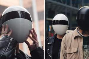 全球首款「半罩式口罩」集資完成　180度完全防疫＋變聲功能：隱密度超高！
