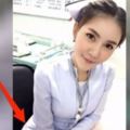 這張護理師上班自拍甜美照片卻被眼尖網友罵「噁心」，最後還被人肉要求下跪道歉工作竟也丟了！