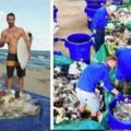 心疼海灘都是垃圾！衝浪猛男號召淨灘　回收100噸塑膠「改造成絕美手工藝」淨賺10億用途超暖