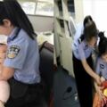 女嬰法庭大哭，女警「挺胸而出」喂母乳，人間大愛！