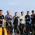 海底撈驚見廢棄摩托車！新竹市15潛水員1年清200公斤海底垃圾