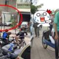 台灣屁孩超級狂！連腳踏車都能改裝成「噴射鐵馬」一旁路人全看傻了！