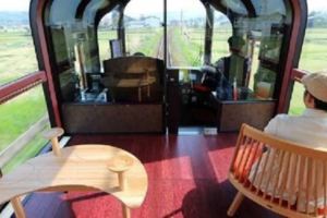 日本玻璃景觀列車「雪月花號」沿途風景美得不得了