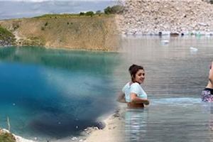 明知美麗「藍寶石」湖泊有毒，「遊客」還是硬要下水，他們的下場太慘了！