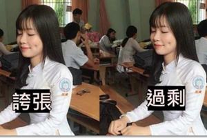 她制服快撐壞！一張圖讓日本網友重視「越南女學生發育」：嘶～