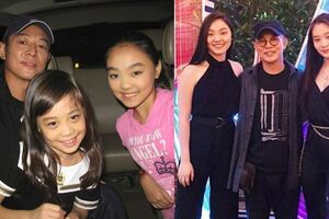 李連傑曝兩女兒近照，身材高挑，比媽媽利智還美