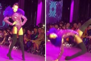 老娘才不是跌倒　神舞者走秀「Voguing摔＋回彈」引爆全場