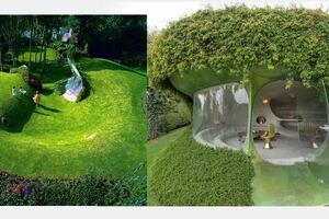 原始洞穴屋，真實版「天線寶寶家」