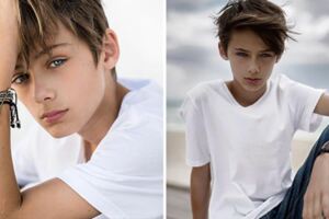 「世界第一美少年」13歲　一個眼神就偷走大家的心：這合法嗎？