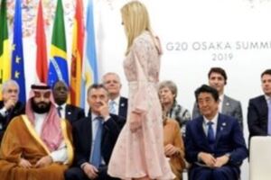G20唯一共識！伊凡卡「行走飄仙氣」美呆眾國領袖　川普一旁「表情超母湯」：小心加你關稅！