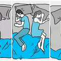 情侶間最常見的10種睡姿，來測測你們多相愛？沒想到大家最愛的這種，居然代表「隱藏的危機啊」...