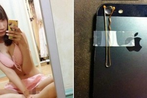 女友在iPhone鏡頭上偷偷改裝之後...拍出來的效果讓大家都尖叫了！