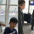 香港機場偶遇張柏芝，素顏讓人眼前一亮，兒子對鏡頭甜笑好可愛！