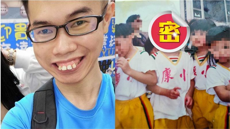 鄧佳華念幼稚園時照片曝光，網友熱議「為什麼小時候長超帥！」（圖／翻攝自鄧佳華臉書）