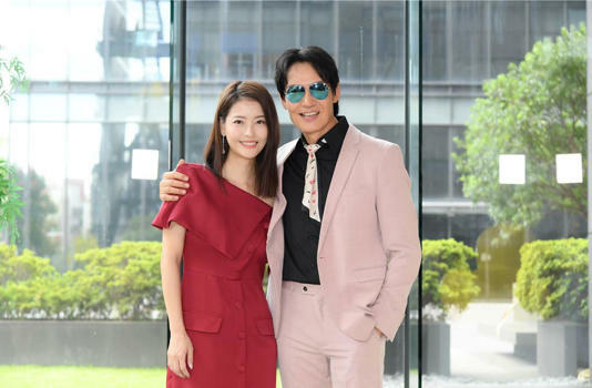王樂妍、霍正奇合體宣傳《願望》。(三立提供) 王樂妍、霍正奇合體宣傳《願望》。(三立提供)