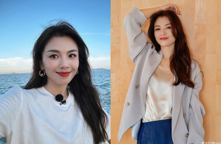 大陸女星劉濤 。(圖/翻攝自劉濤 微博) 大陸女星劉濤 。(圖/翻攝自劉濤 微博)