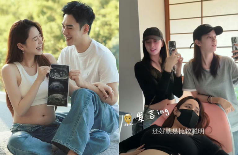 歐陽妮妮2妹妹首度陪產檢,搶先曝光兒子優良基因。(圖/IG@niniouyang、抖音 歐陽妮妮) 歐陽妮妮2妹妹首度陪產檢,搶先曝光兒子優良基因。(圖/IG@niniouyang、抖音 歐陽妮妮)