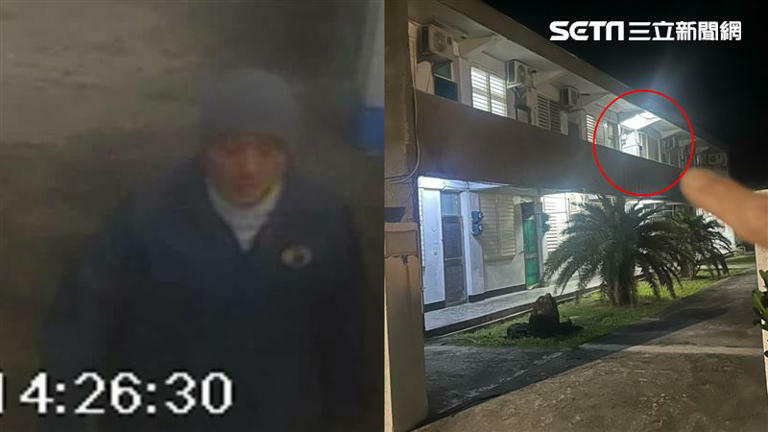 綽號「阿南」的40歲受刑人王天佑,越獄7.5小時,因不敵低溫挨餓,自行躲回職員宿舍被活逮。(圖/翻攝畫面) 綽號「阿南」的40歲受刑人王天佑,越獄7.5小時,因不敵低溫挨餓,自行躲回職員宿舍被活逮。(圖/翻攝畫面)