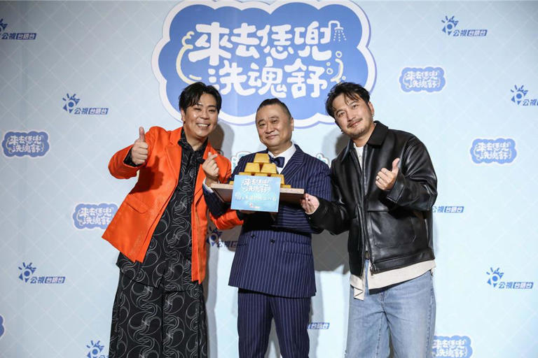 KID(右起)力挺邰智源、邵大倫的新節目。(公視台語台提供) KID(右起)力挺邰智源、邵大倫的新節目。(公視台語台提供)