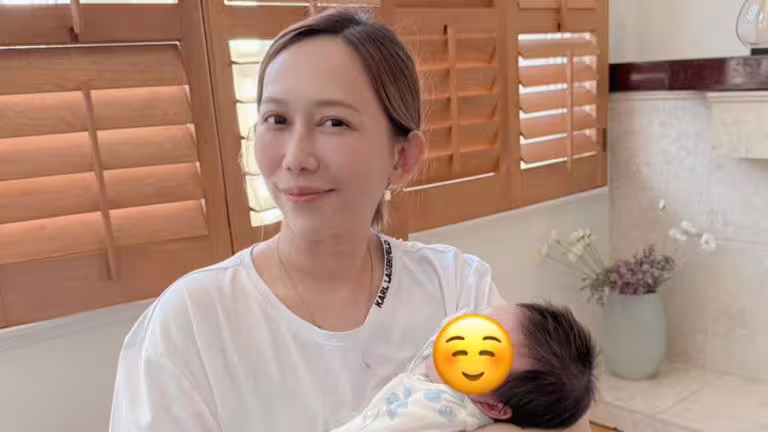 瑪菲司喜獲三寶妹。(圖/菲娛樂文創提供) 瑪菲司喜獲三寶妹。(圖/菲娛樂文創提供)