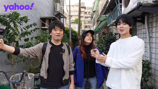 三原(右)節目揭開日人眼中最驚奇的台灣日常。(圖/《Yahoo x 三原JAPAN》提供) 三原(右)節目揭開日人眼中最驚奇的台灣日常。(圖/《Yahoo x 三原JAPAN》提供)