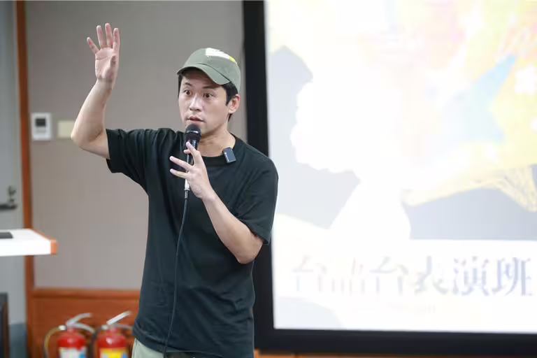黃迪揚走過低潮,分享自己的心境。(公視台語台提供) 黃迪揚走過低潮,分享自己的心境。(公視台語台提供)