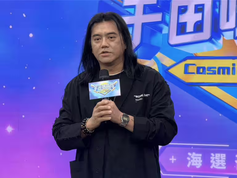 B2陳彥銘14日出席緯來原創選秀《宇宙啦啦隊》記者會。(謝采恩攝) B2陳彥銘14日出席緯來原創選秀《宇宙啦啦隊》記者會。(謝采恩攝)