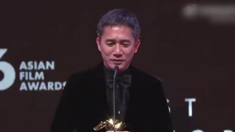 梁朝偉將要角逐威尼斯影帝。（圖／翻攝亞洲電影大獎）