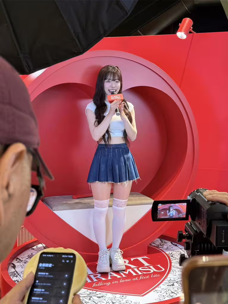 李多慧笑容甜美。(池宗玲攝) 李多慧笑容甜美。(池宗玲攝)
