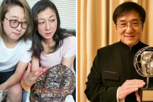 生父成龍身價174億！小龍女被拍到穿得像流浪漢「排隊領救濟」近況曝光
