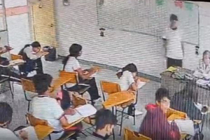 14歲男學生不爽上課被罵　全班面前「持刀狂捅女老師」