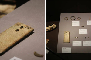 考古挖出「7000年前智慧型手機」　網看照片驚：還有雙鏡頭
