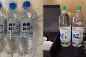 韓國幫女友買水「一喝噴出來」 超多苦主愣:食道灼燒 韓國幫女友買水「一喝噴出來」 超多苦主愣:食道灼燒