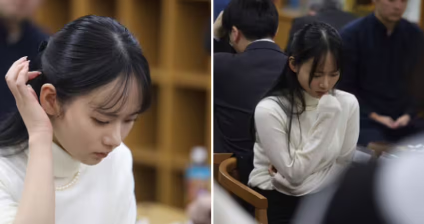 22歲正妹棋士「絕美側臉爆紅」　泳裝辣照網暈爆