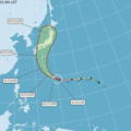 燕子增強為今年最強颱風 下周二三赴日注意