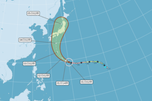 燕子增強為今年最強颱風 下周二三赴日注意